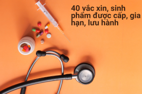 40 vắc xin, sinh phẩm được cấp, gia hạn giấy đăng ký lưu hành tại Việt Nam - Đợt 50